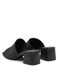 Calvin Klein Klapki Heel Slide 50 - Jacq HW0HW02387 Czarny. Kolor: czarny. Materiał: materiał #5