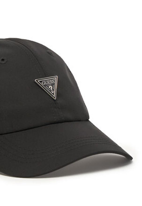 Guess Czapka z daszkiem M4BZ23 WGJP2 Czarny. Kolor: czarny. Materiał: poliester