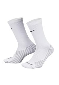 Nike - Skarpety Unisex Dla Dorosłych Strike Crew. Kolor: biały. Sport: turystyka piesza