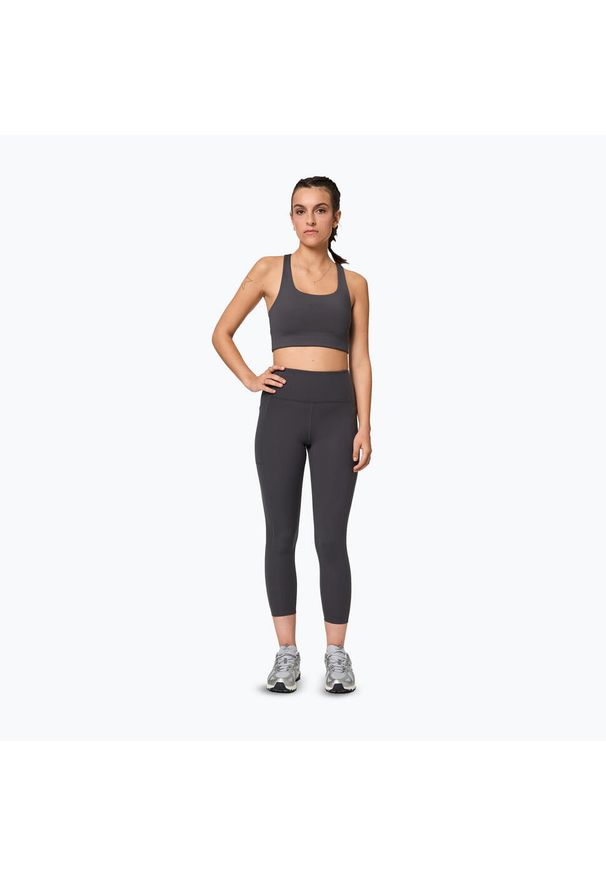GIRLFRIEND COLLECTIVE - Legginsy Girlfriend Collective Pocket. Kolor: szary. Sport: fitness