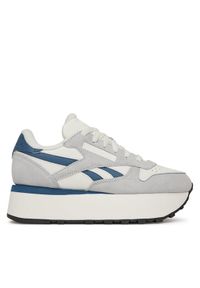 Reebok Sneakersy CLASSIC LEATHER TRIPLE LIFT 100211388 Biały. Kolor: biały. Materiał: zamsz, skóra. Model: Reebok Classic