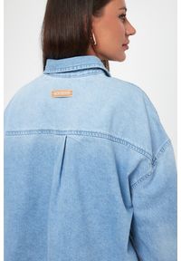 Armani Exchange - Koszula damska jeansowa ARMANI EXCHANGE. Materiał: jeans #4