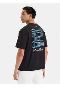Calvin Klein Jeans T-Shirt SS 16s CK TRVL LV04RG816G Czarny Regular Fit. Kolor: czarny. Materiał: bawełna #1