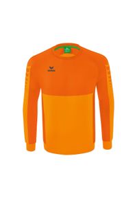 ERIMA - Bluza Erima Six Wings. Kolor: wielokolorowy, pomarańczowy, żółty. Materiał: materiał. Sport: piłka ręczna #1