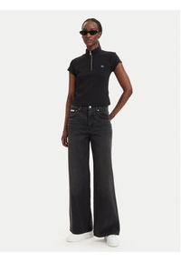 Calvin Klein Jeans Jeansy LV047E700G Czarny Wide Leg. Kolor: czarny #2