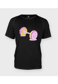 MegaKoszulki - Koszulka męska sportowa Donut Barbell. Materiał: poliester #1