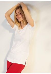 bonprix - Długa bluzka z dekoltem w serek (2 szt.). Typ kołnierza: dekolt w serek. Kolor: czarny. Długość rękawa: krótki rękaw. Długość: krótkie, długie #1