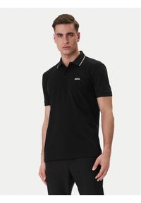 BOSS Polo Birdie Paule 50559365 Czarny Slim Fit. Typ kołnierza: polo. Kolor: czarny. Materiał: bawełna #1