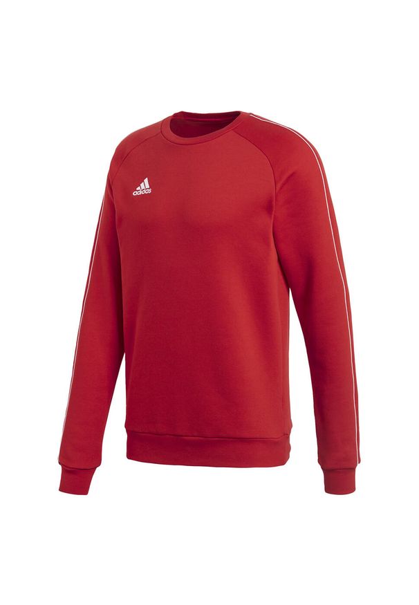 Adidas - Bluza treningowa adidas Core 18 SW Top M CV3961. Kolor: czerwony, biały, wielokolorowy
