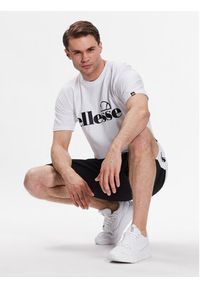 Ellesse T-Shirt Fuenti SHP16469 Biały Regular Fit. Kolor: biały. Materiał: bawełna #4