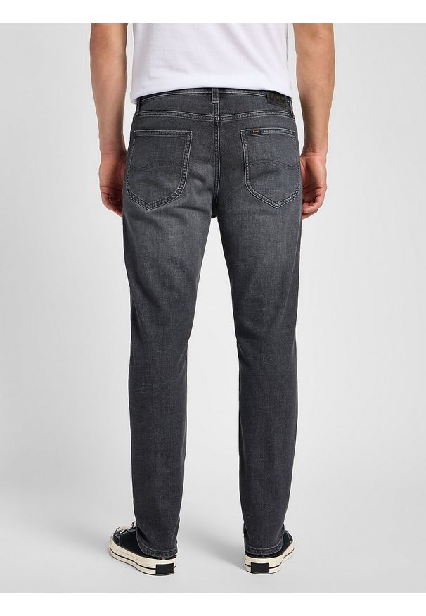 Lee - LEE MĘSKIE SPODNIE JEANSOWE LEE AUSTIN DARK SMOKE 112355803