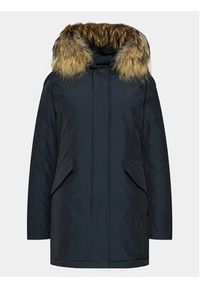 Woolrich Kurtka puchowa Arctic Raccoon CFWWOU0538FRUT0001 Granatowy Regular Fit. Kolor: niebieski. Materiał: syntetyk, bawełna #9