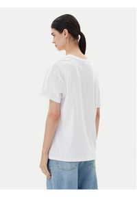Pieces T-Shirt Thea 17157114 Biały Standard Fit. Kolor: biały. Materiał: bawełna #4