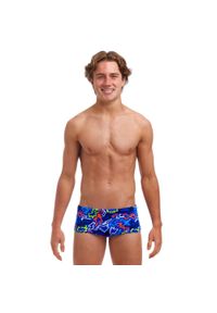 FUNKITA - Kąpielówki spodenki bokserki szybkoschnące chłopięce Funky Trunks Broken Heart. Kolor: czerwony, niebieski, wielokolorowy #1