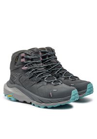 HOKA - Hoka Trekkingi Kaha 3 Gtx GORE-TEX 1123156 Szary. Kolor: szary. Materiał: nubuk, skóra #4