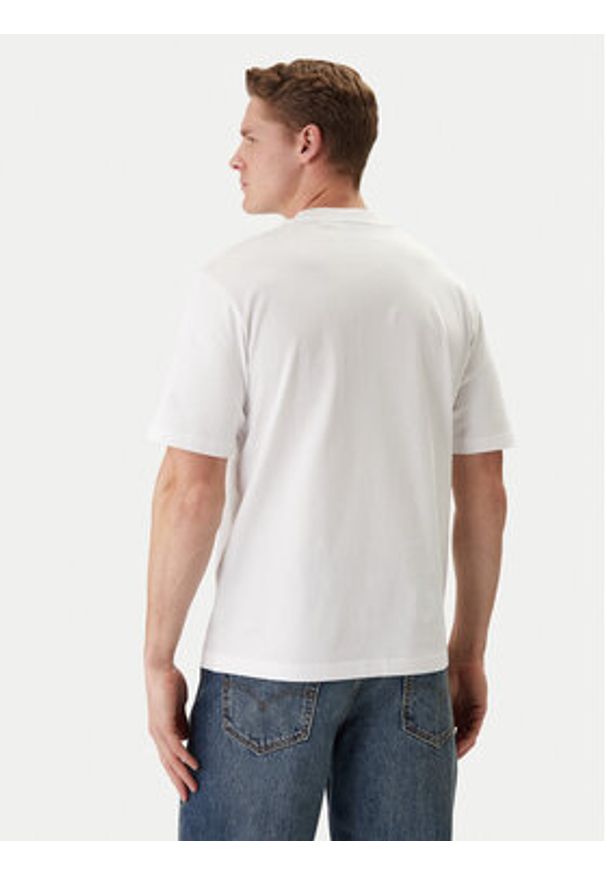 Hugo - HUGO T-Shirt Nalentinio 50562727 Biały Regular Fit. Kolor: biały. Materiał: bawełna