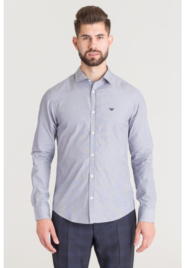 Koszula Emporio Armani na lato, casualowa, na co dzień