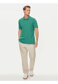 GAP - Gap Polo 586306-16 Zielony Regular Fit. Typ kołnierza: polo. Kolor: zielony. Materiał: bawełna