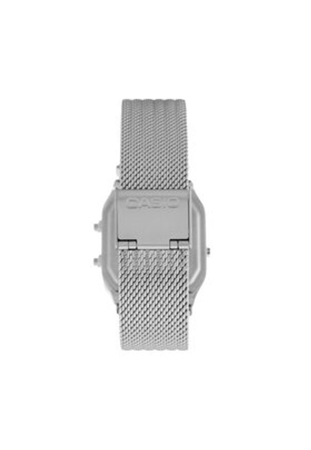 Casio Zegarek Vintage AQ-230EM-2AEF Srebrny. Kolor: srebrny. Styl: vintage