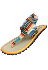 Sandały turystyczne damskie Gumbies Slingback Sandals. Kolor: wielokolorowy, beżowy, zielony