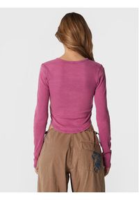 BDG Urban Outfitters Bluzka 75260075 Różowy Regular Fit. Kolor: różowy. Materiał: bawełna #4