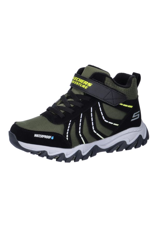 skechers - Buty do chodzenia dla dzieci Skechers Rugged Ranger Stor. Kolor: czarny. Materiał: syntetyk, materiał. Szerokość cholewki: normalna. Sport: turystyka piesza