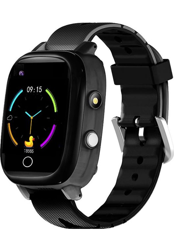 Czarny zegarek Garett Electronics smartwatch