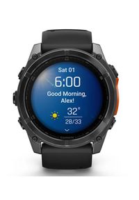 GARMIN - Garmin Fenix 8 AMOLED 51mm Slate Gray. Rodzaj zegarka: smartwatch. Styl: sportowy, militarny #11