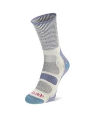 BRIDGEDALE - Skarpety do turystyki damskie Bridgedale HIKE LW COOL COM LD. Kolor: niebieski. Materiał: poliester, poliamid, bawełna, lycra, elastan, nylon. Sport: turystyka piesza #2