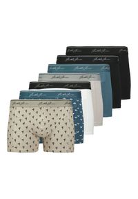 Jack & Jones - Jack&Jones Komplet 7 par bokserek Tate 12283393 Kolorowy. Materiał: bawełna. Wzór: kolorowy