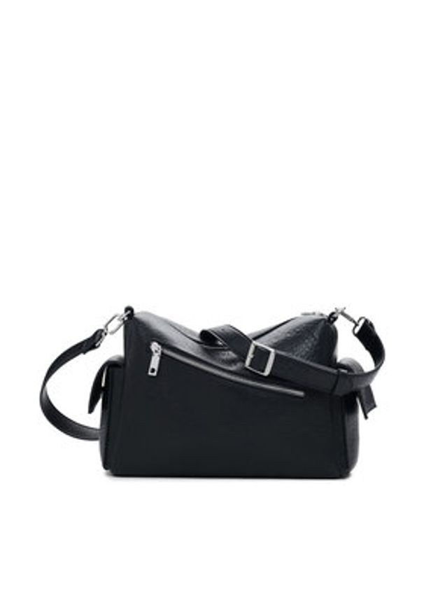 Desigual Torebka Habana 25SAXPA5 Czarny. Kolor: czarny. Materiał: skórzane