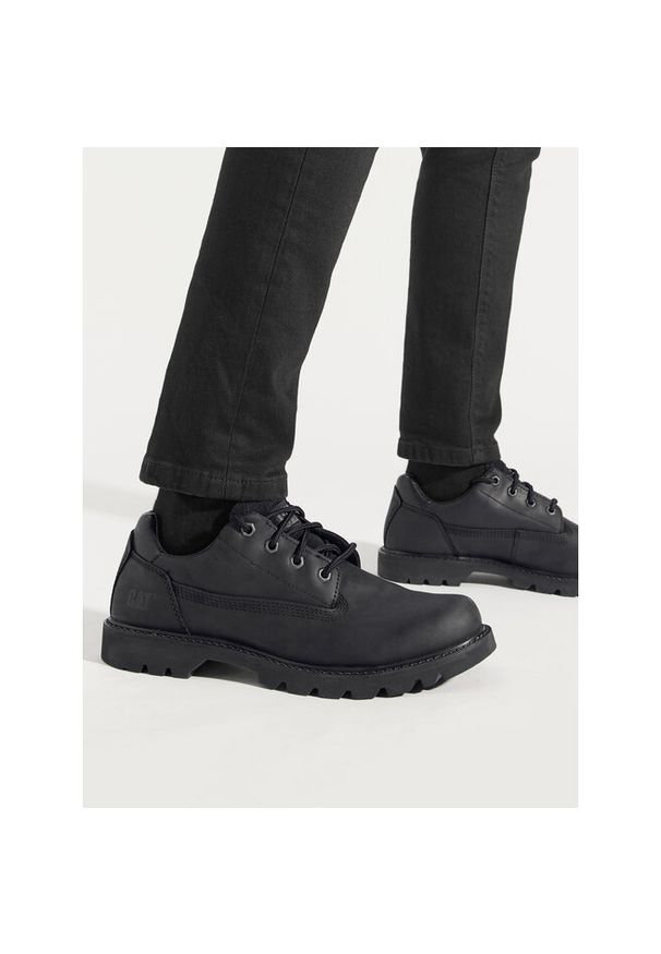 Półbuty CAT Footwear. Kolor: czarny