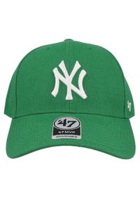 47 Brand - Czapka z daszkiem dla dorosłych New York Yankees MVP Cap. Kolor: zielony. Materiał: wełna, akryl