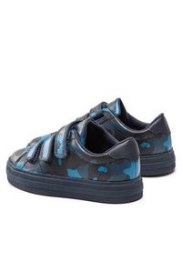 Clarks Sneakersy Nova Early K 261648087 S Granatowy. Kolor: niebieski. Materiał: skóra #4