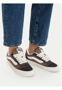 Vans Tenisówki Knu Skool VN000D22BW21 Brązowy. Kolor: brązowy. Materiał: zamsz, skóra #7