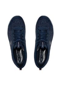 skechers - Skechers Sneakersy Lavish Wish 104272/NVY Granatowy. Kolor: niebieski. Materiał: materiał #7