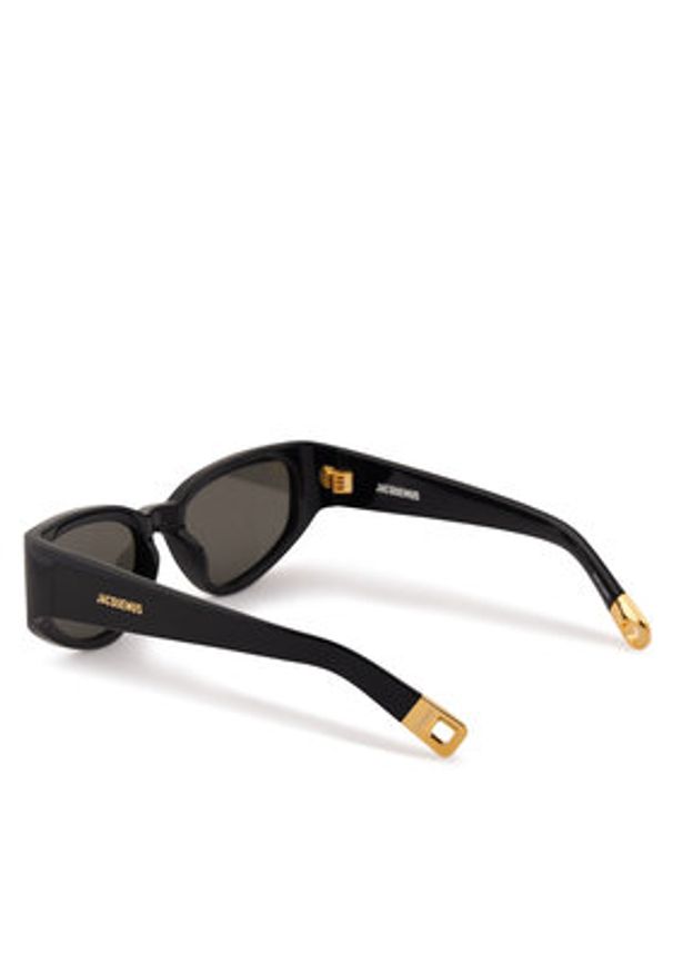 JACQUEMUS Okulary przeciwsłoneczne JAC5C1SUN Czarny. Kolor: czarny