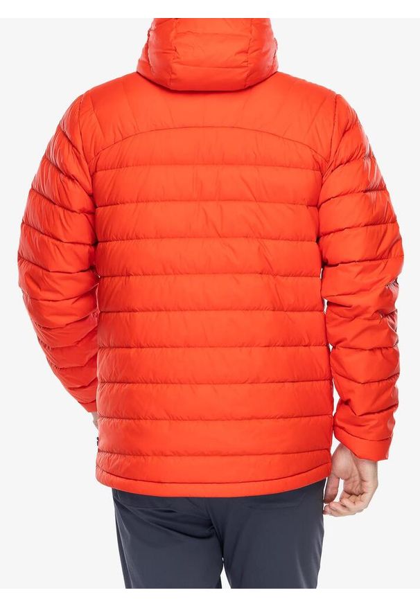 Fjällräven - Kurtka puchowa męska Fjallraven Expedition Pack Down Hoodie. Kolor: pomarańczowy. Materiał: puch