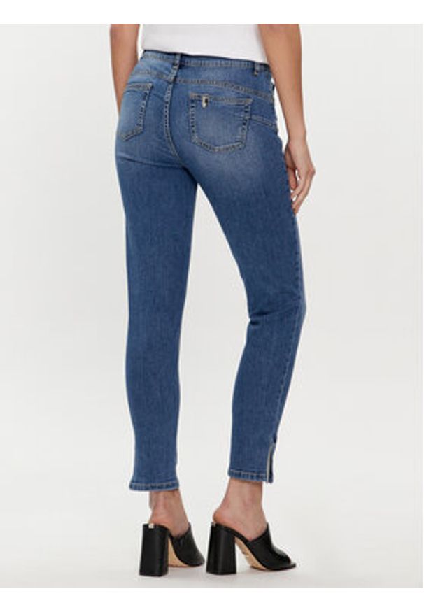 Liu Jo Jeansy UA4198 D4448 Niebieski Skinny Fit. Kolor: niebieski