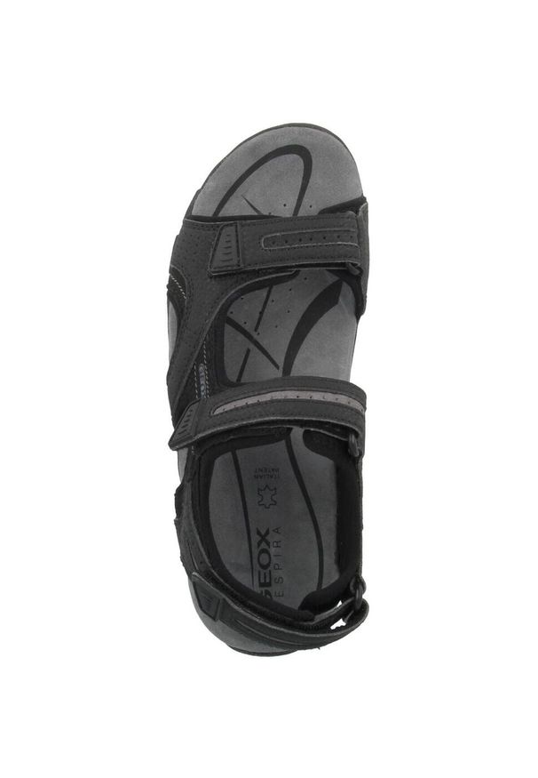 Sandały Geox Model Uomo Sandal Strada Kolor Czarny. Kolor: wielokolorowy, niebieski, czarny. Sezon: lato
