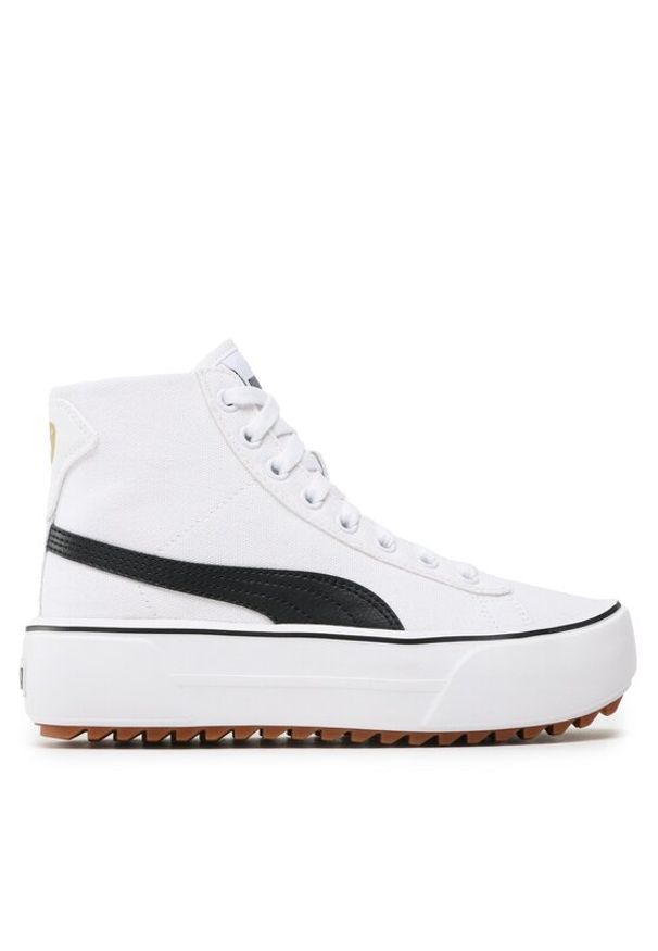 Puma Sneakersy Kaia Mid Cv 384409 01 Biały. Kolor: biały. Materiał: materiał
