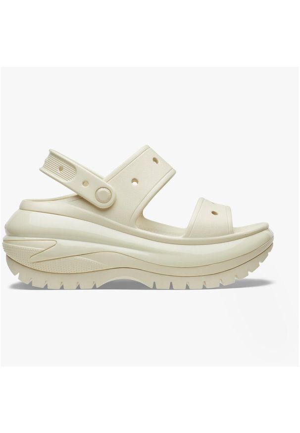 Sandały damskie Crocs Mega Crush. Kolor: biały