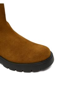HÖGL Botki 0-102512-89000 Khaki. Kolor: brązowy. Materiał: skóra, zamsz #4