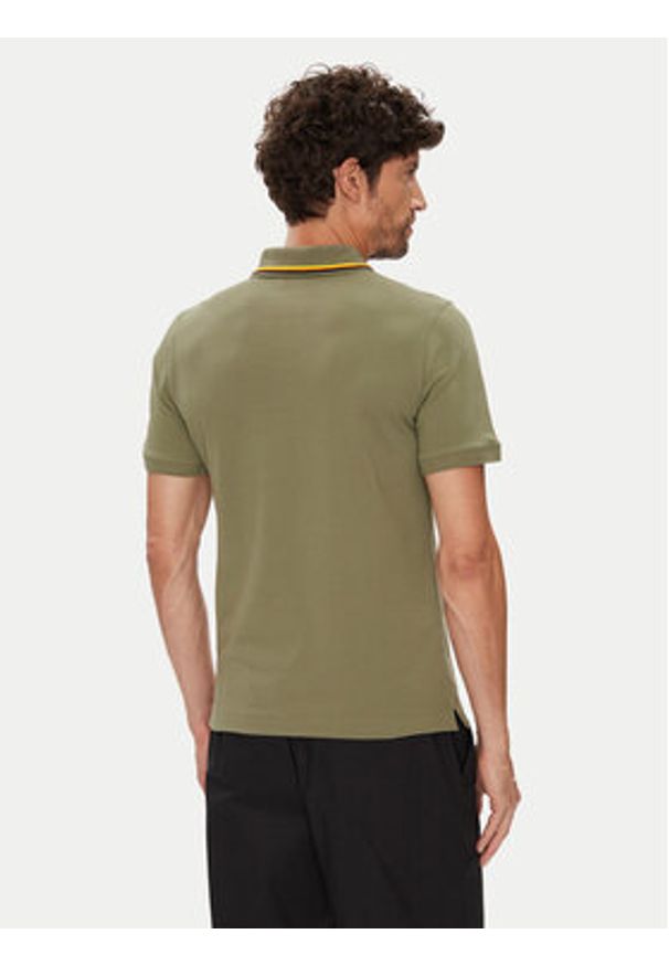 K-Way Polo Jud K1125DW Zielony Regular Fit. Typ kołnierza: polo. Kolor: zielony. Materiał: bawełna
