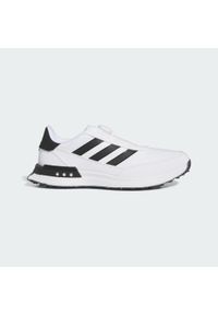 Adidas - Buty S2G Spikeless BOA 24 Wide Golf. Kolor: czarny, biały, wielokolorowy. Materiał: materiał. Sport: golf