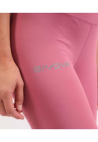 Legginsy Sportowe Givova Damskie 2XL - Antyczny Róż Oddychające. Kolor: czerwony, różowy, wielokolorowy. Materiał: elastan, poliester