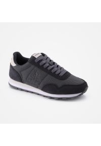 Le Coq Sportif - Buty sportowe damskie Astra W Knit charcoal. Kolor: czarny, szary