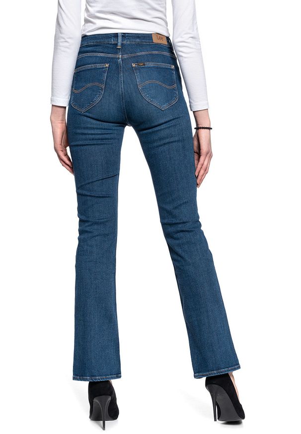 Lee - DAMSKIE SPODNIE JEANSOWE LEE BREESE BOOT DARK BRISTOL L31TNCXU 112107294