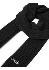 Coach Szalik CCL89 Czarny. Kolor: czarny. Materiał: poliester #4