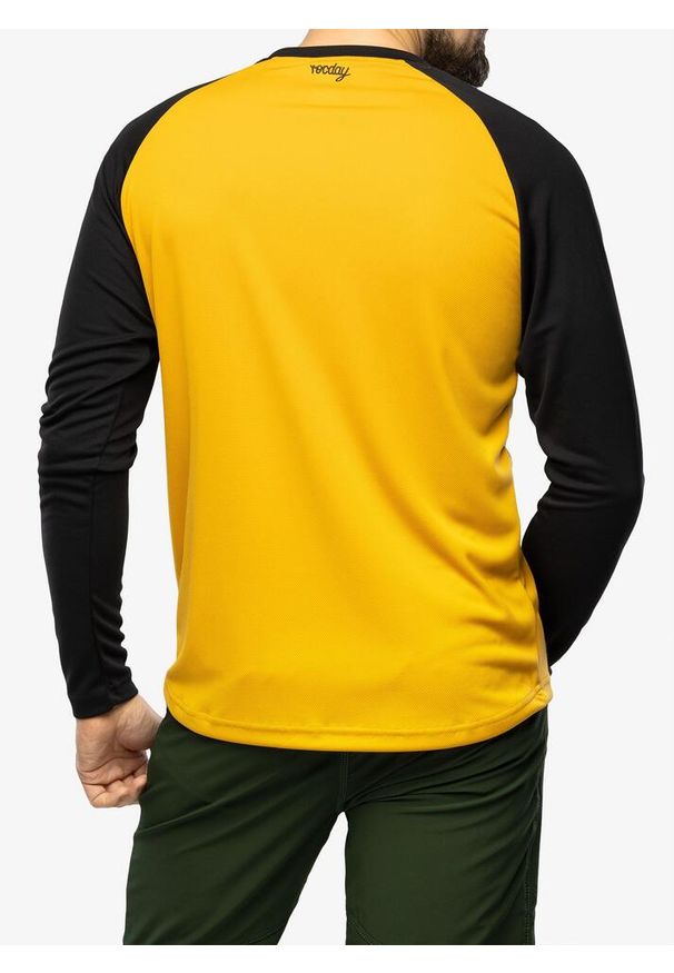 ROCDAY - Bluza rowerowa męska Rocday Patrol. Kolor: żółty